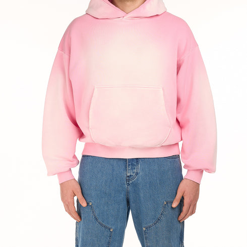 Vintage Stonewashed Pink Hoodie